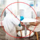 Incorrect carpet sanitizing method